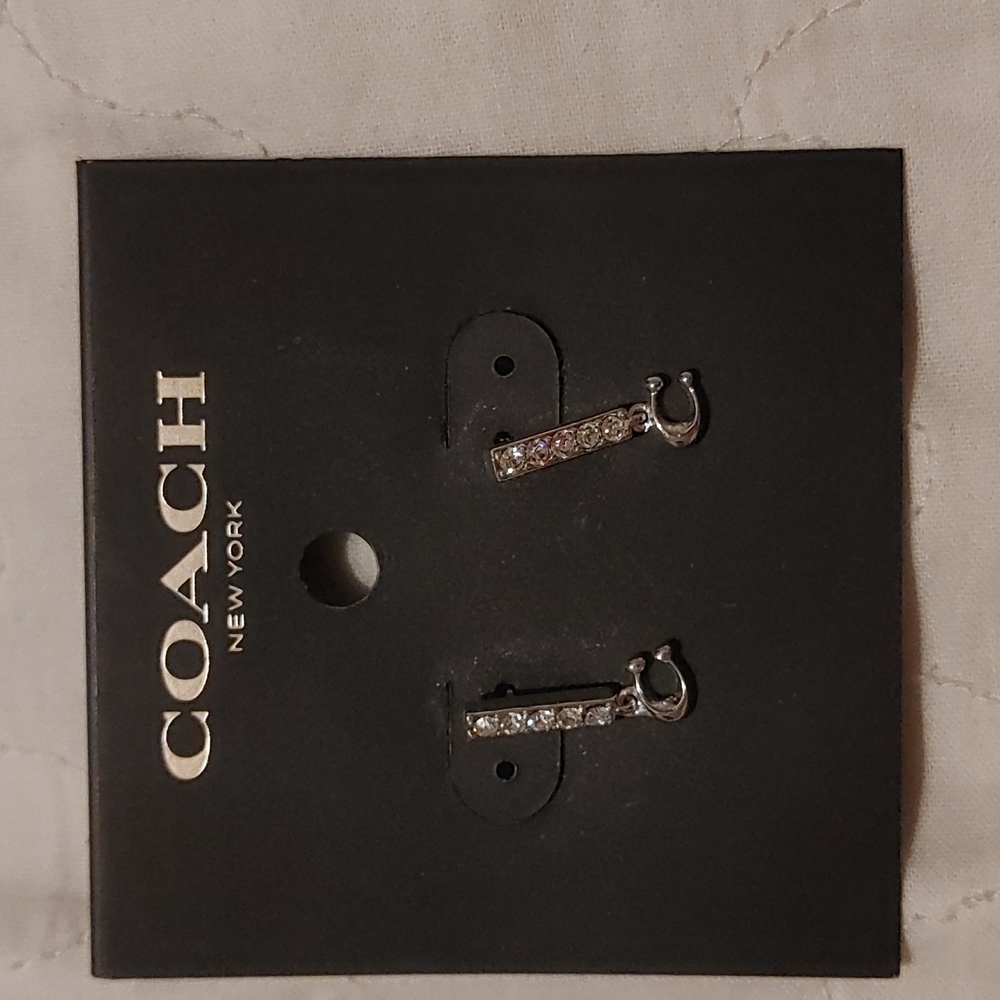 Coach earrings